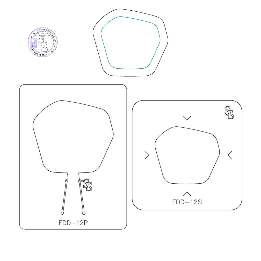 S&P DUOS: LG TRINKET DISH FORMING DIE DUOS: FDD-12S, FDD-12P SHAPE PERFECTLY IMPERFECT 9